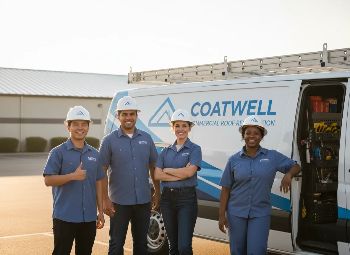 Commercial roof coating company in Vinton, VA
